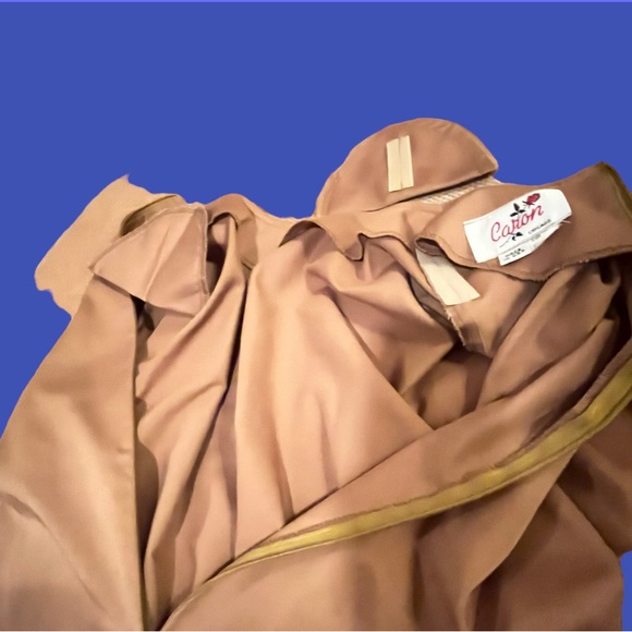 Caron Chicago vintage Zipper back Dress.size 10. - Picture 8 of 15